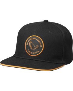 Savage Gear Badge Flatbill Cap Black Orange
