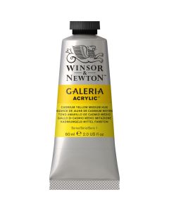 Winsor & Newton Galeria Acrylic Paint Tube Series 1 Cadmium Yellow Medium Hue 60ml