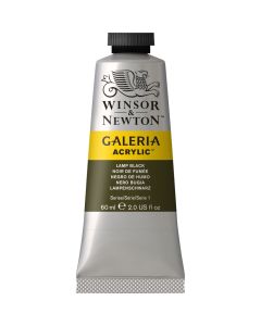 Winsor & Newton Galeria Acrylic Paint Tube Series 1 Lamp Black 60ml