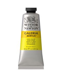 Winsor & Newton Galeria Acrylic Paint Tube Series 1 Lemon Yellow 60ml