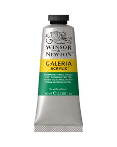 Winsor & Newton Galeria Acrylic Paint Tube Series 1 Permanent Green Middle 60ml