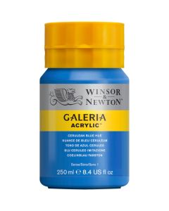 Winsor & Newton Galeria Acrylic Paint Tub Series 1 Cerulean Blue 250ml