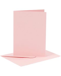 Creativ Company Card &amp; Envelopes Making Kit A6 Rose 6pk