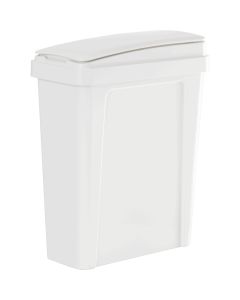 WHAM Casa Slimline Storage Bin 25L Snow White