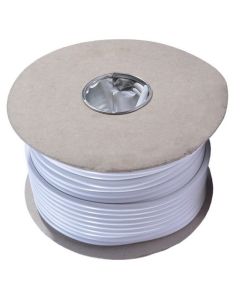 3183Y 1.5mm² PVC Round Flexible Cable White (100m Drum)