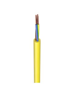 3183Y 1.5mm² Arctic Grade Round Flexible Cable Yellow (Cut Length Sold By The Mtr)