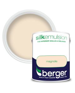 Berger Vinyl Silk Emulsion Paint Magnolia 5L