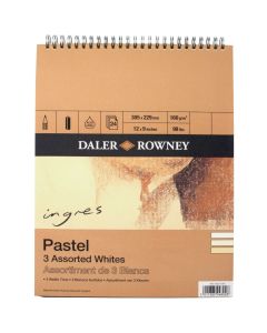 Daler Rowney Ingres 3 Pastel Spiral Pad 12x9" 160gsm