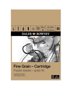 Daler Rowney Fine Grain Cartridge Pad A5 160gsm