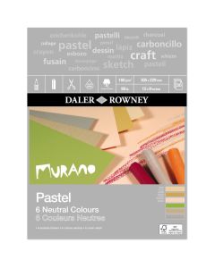 Daler Rowney Murano Neutral Pastel Pad 12x9&quot; 160gsm