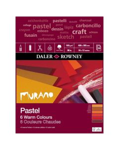 Daler Rowney Murano Pastel Pad Warm 16x12" 160gsm