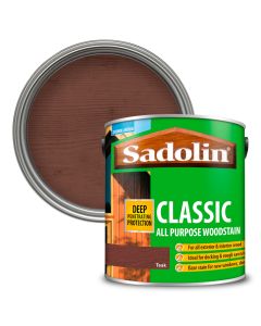 Sadolin Classic All Purpose Woodstain Teak 2.5L