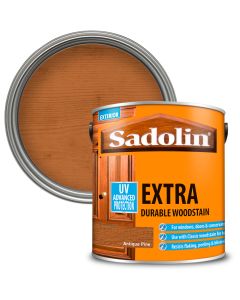 Sadolin Extra Durable Woodstain Antique Pine 2.5L