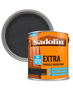 Sadolin Extra Durable Woodstain Ebony 2.5L