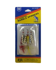 Dolphin Marble Spinners 3pk