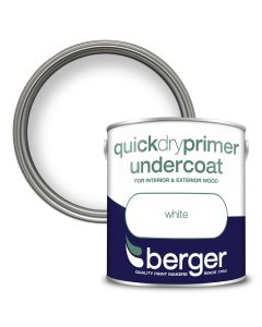 Berger Quick Dry Primer Undercoat White 2.5L