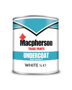 Macpherson Undercoat Trade Paint White 1L