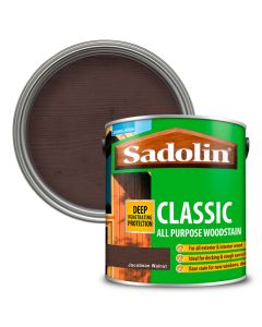 Sadolin Classic All Purpose Woodstain Jacobean Walnut 2.5L