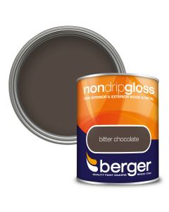 Berger Non Drip Gloss Paint Bitter Chocolate 750ml