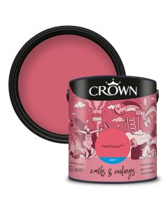 Crown Walls & Ceilings Matt Emulsion Paint Heartsoul 2.5L