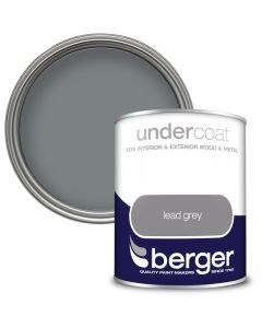 Berger Undercoat Lead Grey 750ml