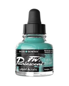Daler Rowney FW Artists Pearlescent Acrylic Ink 29.5ml Waterfall Green