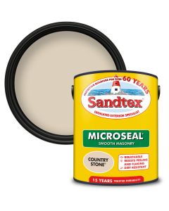 Sandtex Microseal Smooth Masonry Paint Country Stone 5L
