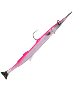 Savage Gear 3D Needlefish Pulsetail 180mm 26g Pink Silver