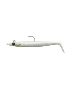 Savage Gear Sandeel V2 Individual Body & Jig Head 175mm 65g White Pearl Silver
