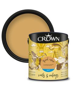 Crown Walls & Ceilings Matt Emulsion Paint Overjoyed 2.5L