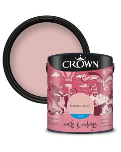 Crown Walls & Ceilings Matt Emulsion Paint Le Petit Palais 2.5L