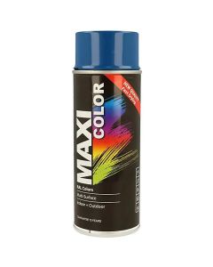 Maxicolour Aerosol Genetian Blue Gloss 400ml