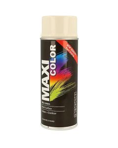Maxicolour Aerosol Cream White Gloss 400ml