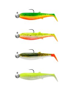 Savage Gear Cannibal Shad Mix Dark Water Mix 80mm 5g 4pk