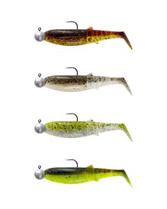 Savage Gear Cannibal Shad Mix Clear Water Mix 100mm 9g 4pk