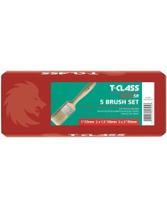 T-Class Delta SR Paint Brush Set 5 Pack
