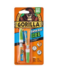 Gorilla Super Glue Gel 3g 2 Pack
