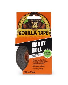 Gorilla Tape Handy Roll Black 9m