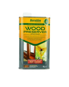 Barrettine Wood Preserver 1L Red Cedar
