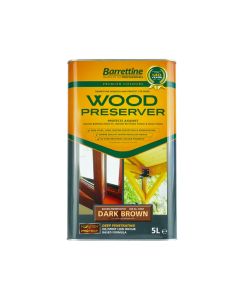 Barrettine Wood Preserver 5L Dark Brown