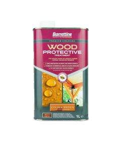 Barrettine Wood Protective Treatment 1L Golden Brown