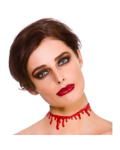 Wicked Costumes Dripping Blood Choker