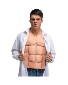 Wicked Costumes Instant Six Pack Muscle Chest