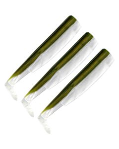 Fiiish Black Minnow NO3 Bodies 120mm Khaki 3pk