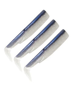 Fiiish Black Minnow NO3 Bodies 120mm Electric Blue 3pk