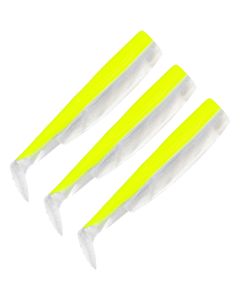Fiiish Black Minnow NO3 Bodies 120mm Fluo Yellow 3pk