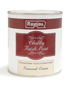 Rustins Quick Dry Chalky Finish Paint Kenwood Cream 250ml