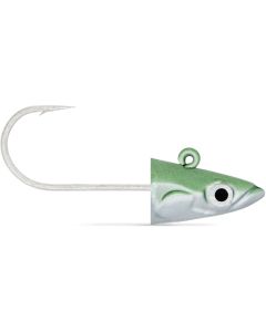 Fiiish Crazy Sand Eel Jig Heads 100mm 5g Pearly Green