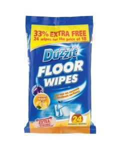 Duzzit Floor Wipes 24pk