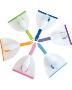Duzzit Bright Dustpan & Brush Set